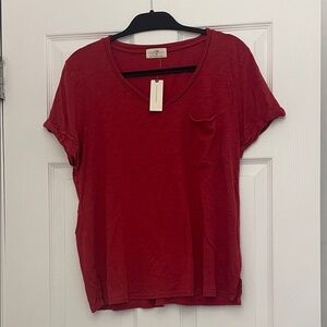Women's Red T-Shirt by t.la